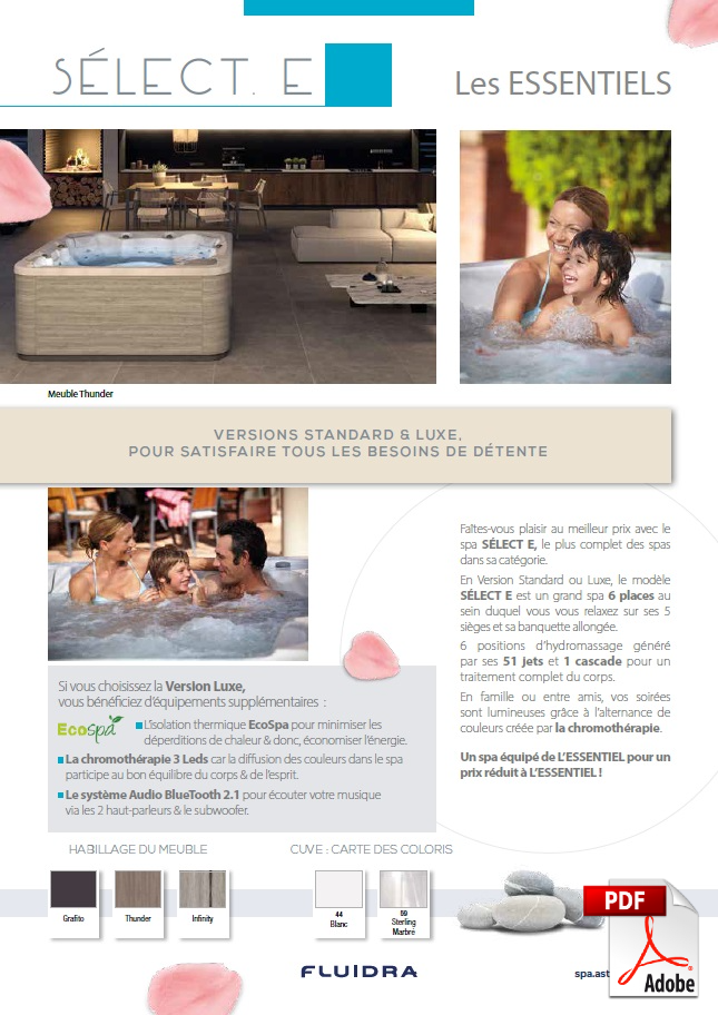 Spas portables Fluidra la gamme les Essentiels