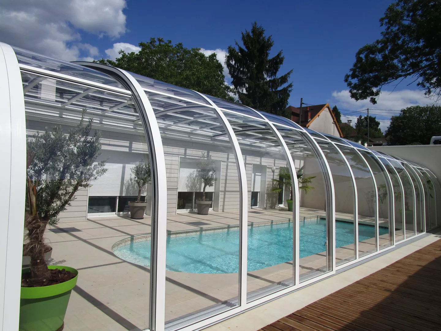 Abri de terrasse adossé