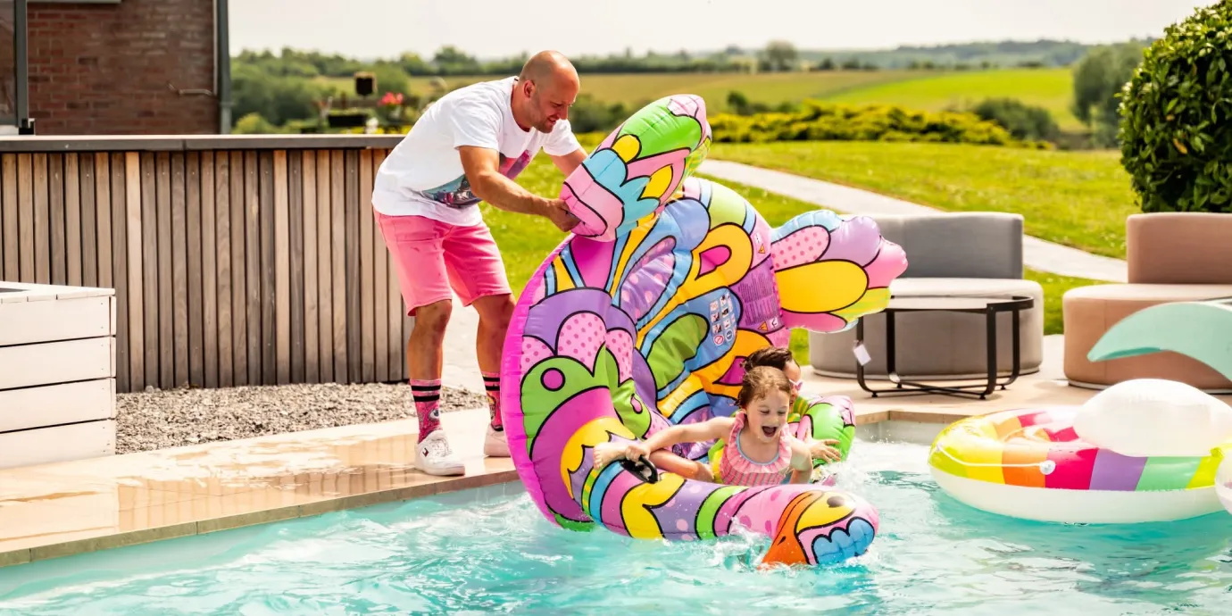 Piscine pour usage familiale