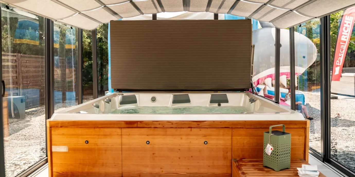 Spa portable en showroom